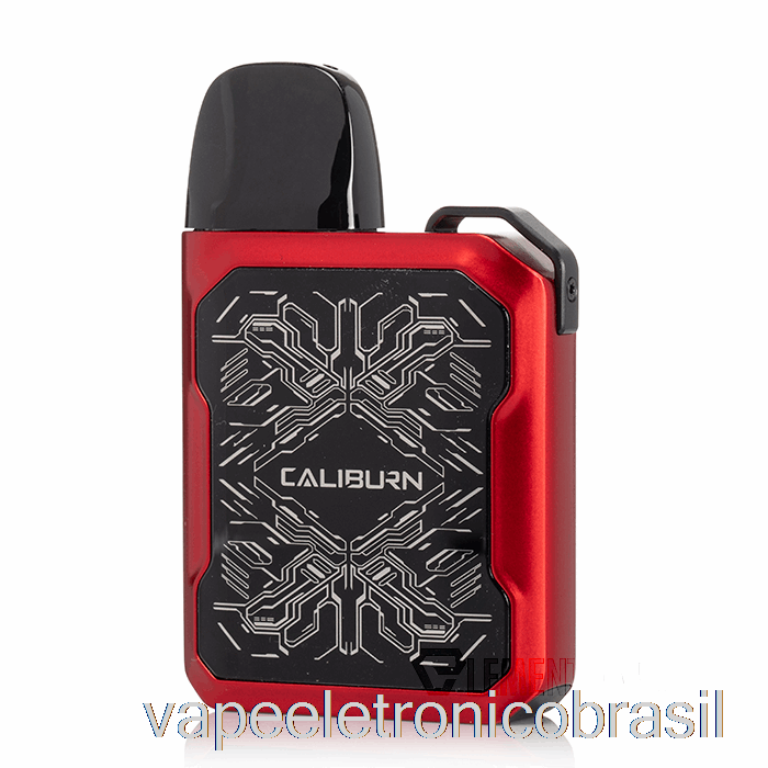 Vape Eletrônico Uwell Caliburn Gk2 18w Pod System Fita Vermelha